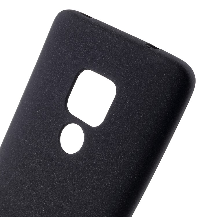 For Huawei Mate 20 Skin-touch Matte TPU Soft Mobile Cover - Black-4