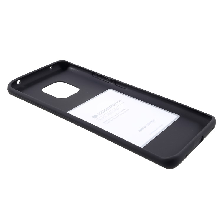 MERCURY GOOSPERY Matte Soft TPU Mobile Cover for Huawei Mate 20 Pro - Black-6