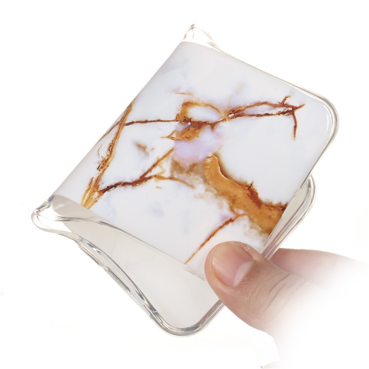 Marble Pattern IMD TPU Cell Phone Case for Huawei Mate 20 Lite - Style D-3