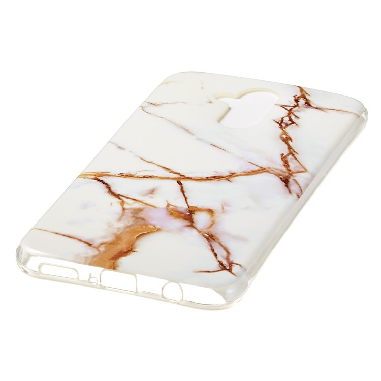 Marble Pattern IMD TPU Cell Phone Case for Huawei Mate 20 Lite - Style D-4
