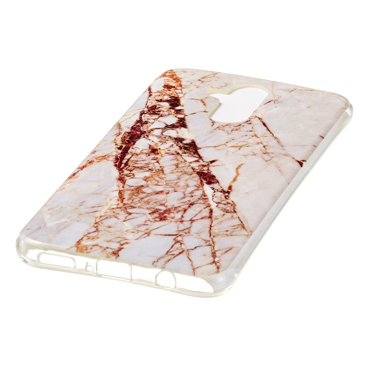 Marble Pattern IMD TPU Mobile Phone Case for Huawei Mate 20 Lite - Style E-4