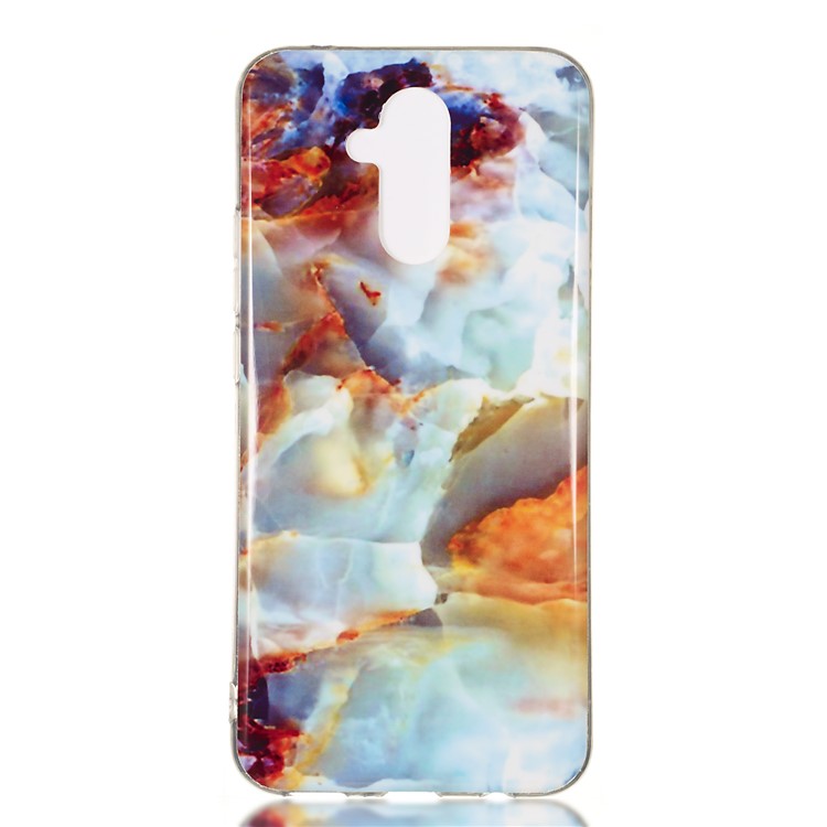 Marble Pattern IMD TPU Protection Case for Huawei Mate 20 Lite - Style F-2