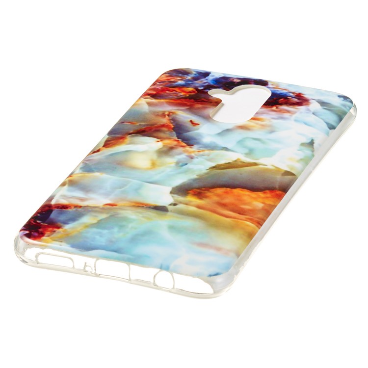 Marble Pattern IMD TPU Protection Case for Huawei Mate 20 Lite - Style F-4