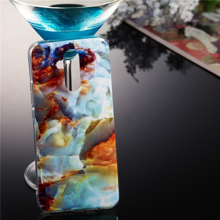 Marble Pattern IMD TPU Protection Case for Huawei Mate 20 Lite - Style F-5