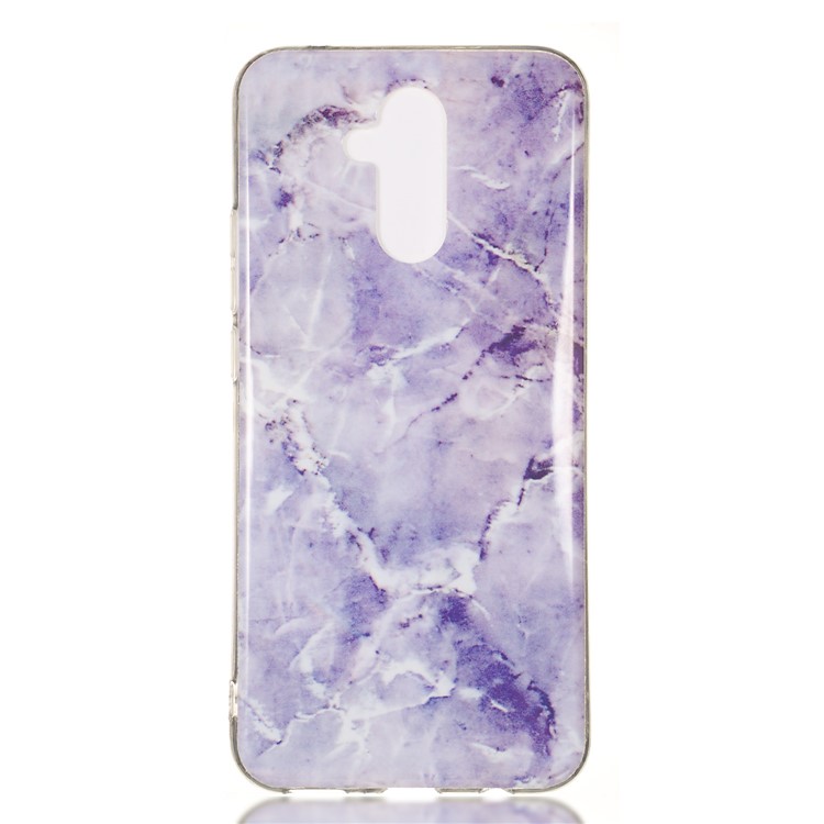 Marble Pattern IMD Soft TPU Case for Huawei Mate 20 Lite - Style H-2