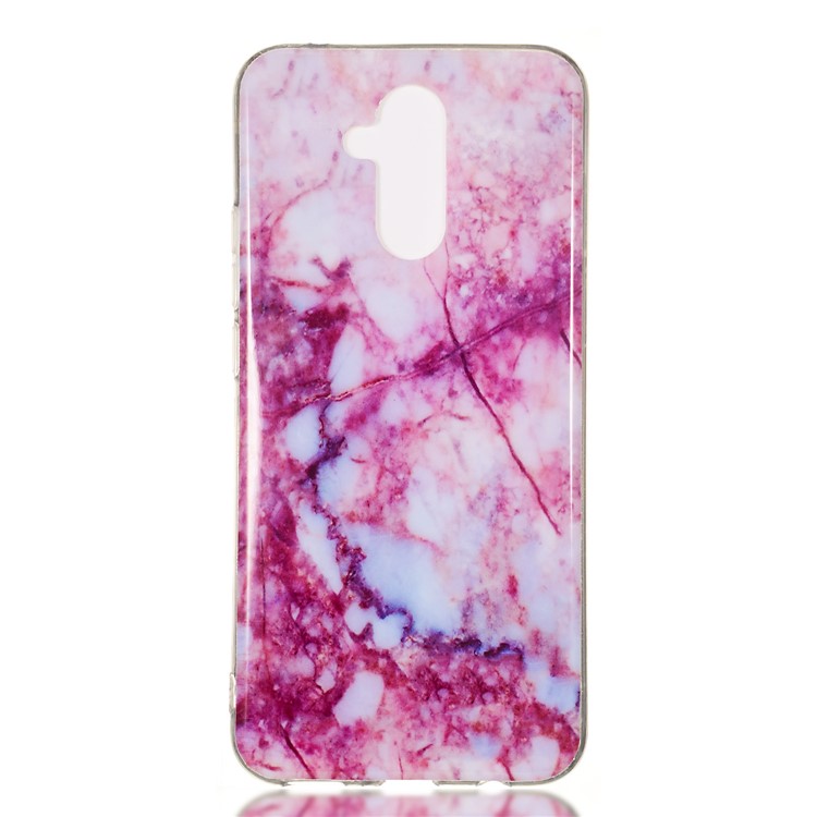 Marble Pattern IMD TPU Cover Shell for Huawei Mate 20 Lite - Style I-2