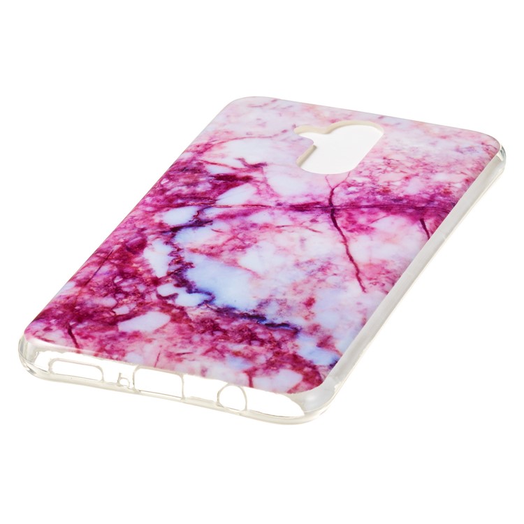 Marble Pattern IMD TPU Cover Shell for Huawei Mate 20 Lite - Style I-4