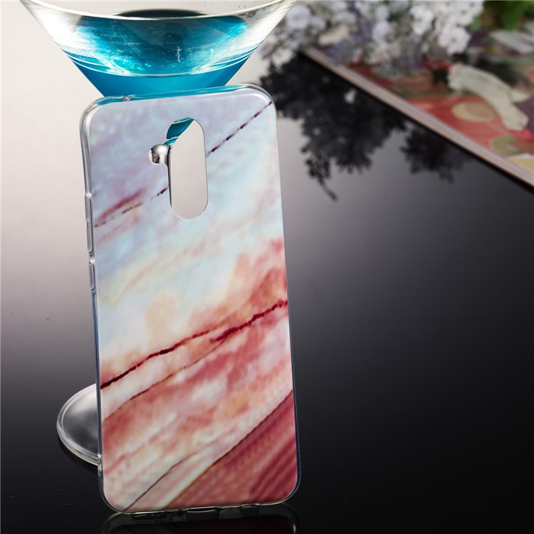 Marble Pattern IMD TPU Case Shell Phone Cover for Huawei Mate 20 Lite - Style Q-5