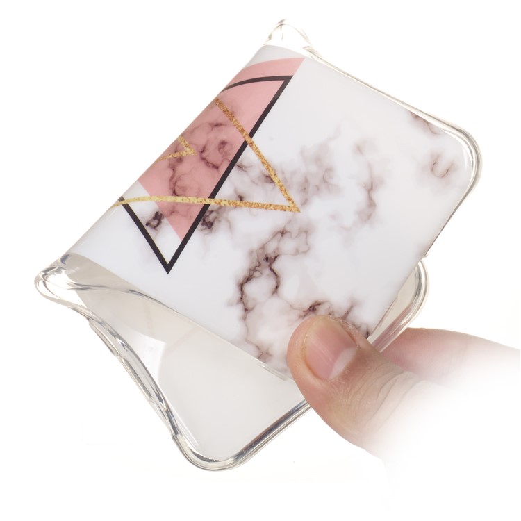 Marble Pattern IMD TPU Gel Case Cover for Huawei Mate 20 Lite - Style R-3