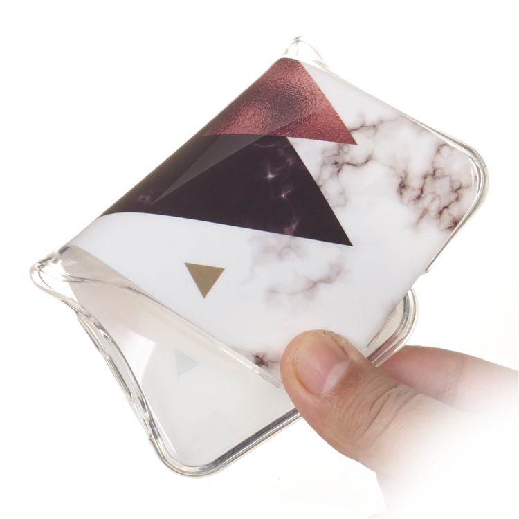 Marble Pattern IMD Soft TPU Gel Case for Huawei Mate 20 Lite - Style S-3