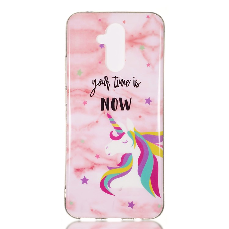 Marble Pattern IMD TPU Shell Accessory for Huawei Mate 20 Lite - Style V-2