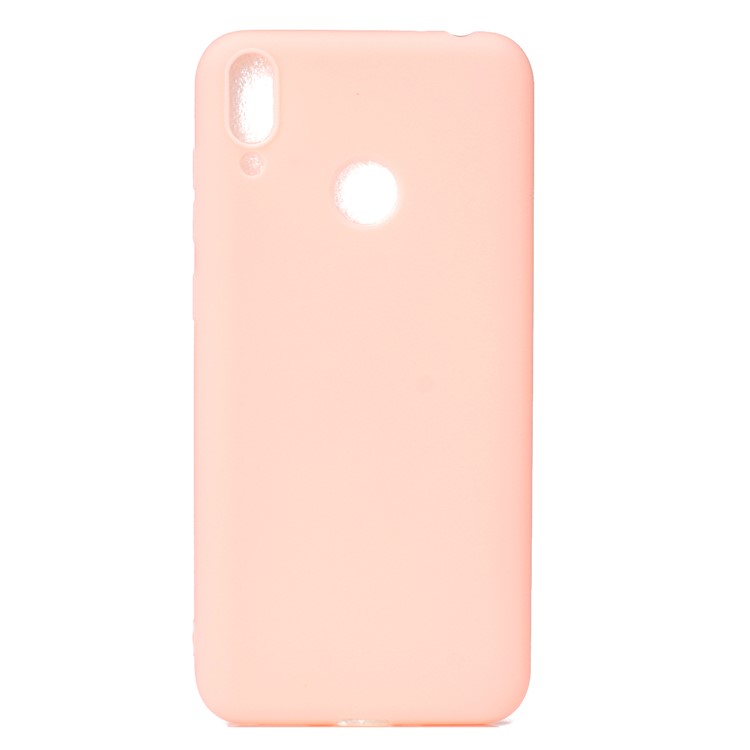 Soft Frosted TPU Mobile Phone Case for Huawei Honor 8C - Pink-2