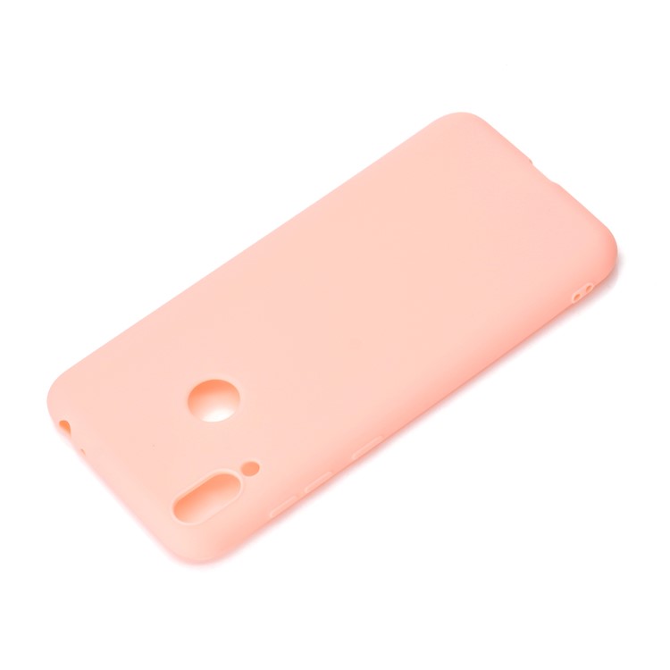 Soft Frosted TPU Mobile Phone Case for Huawei Honor 8C - Pink-4