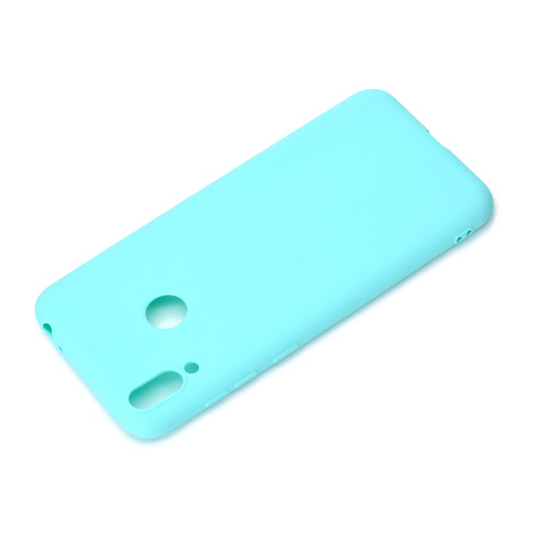 Soft Frosted TPU Cover Phone Case for Huawei Honor 8C - Baby Blue-4