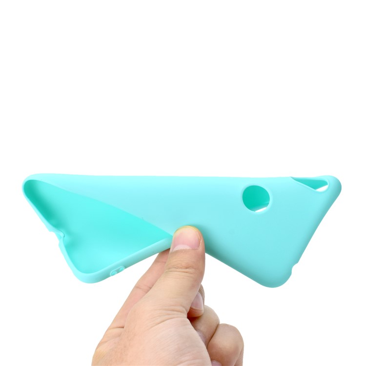 Soft Frosted TPU Cover Phone Case for Huawei Honor 8C - Baby Blue-5