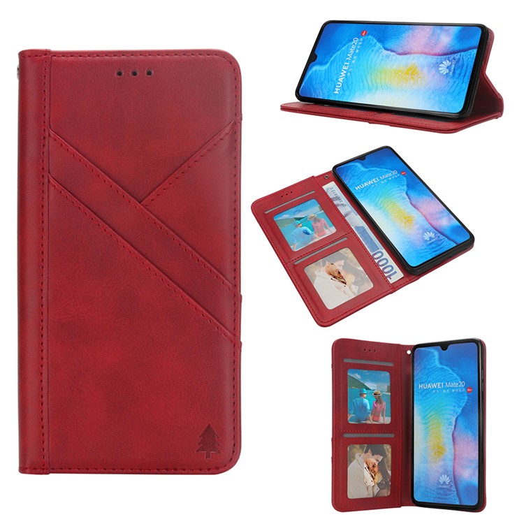 Flip-Portemonnaie Aus Leder Für IPhone 20 - Rot-2