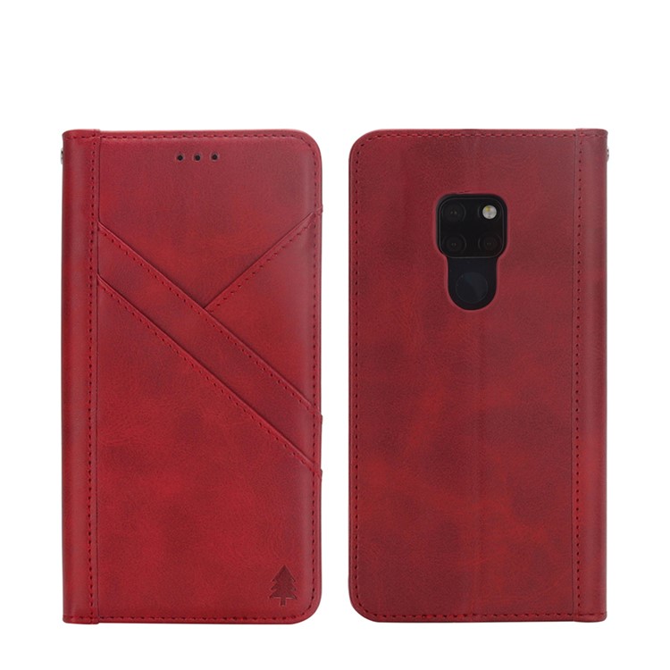 Flip-Portemonnaie Aus Leder Für IPhone 20 - Rot-3