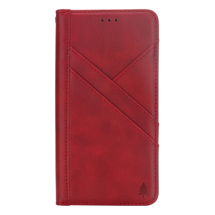 Flip-Portemonnaie Aus Leder Für IPhone 20 - Rot-4