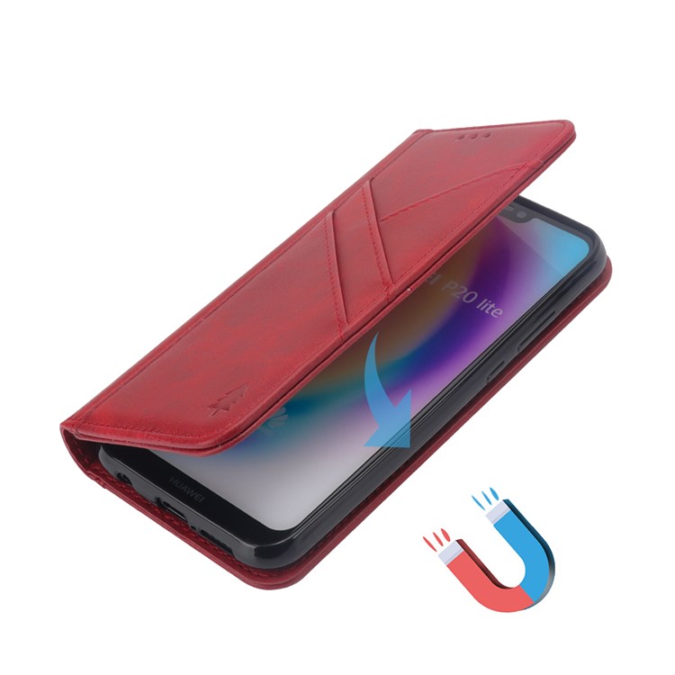 Flip-Portemonnaie Aus Leder Für IPhone 20 - Rot-6