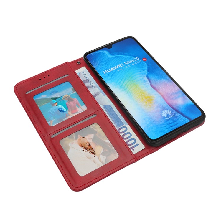 Flip-Portemonnaie Aus Leder Für IPhone 20 - Rot-8