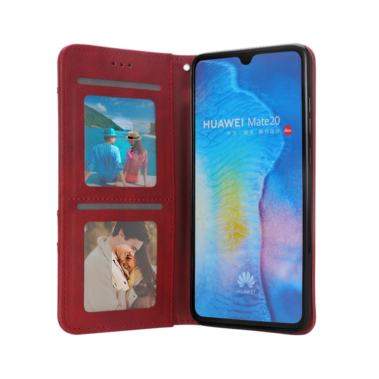 Flip-Portemonnaie Aus Leder Für IPhone 20 - Rot-9