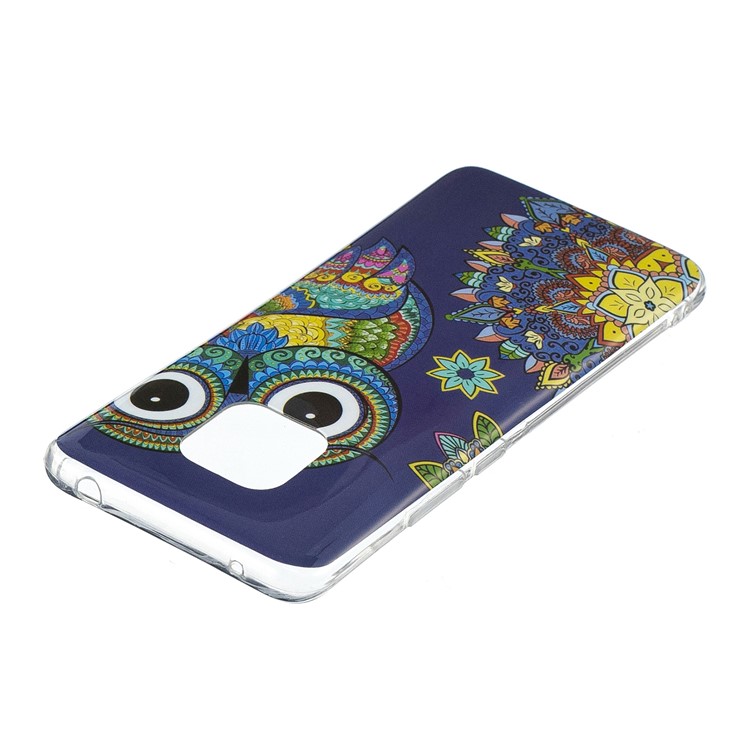 Luminous Glow Pattern Printing TPU Protective Shell for Huawei Mate 20 Pro - Owl Pattern-3