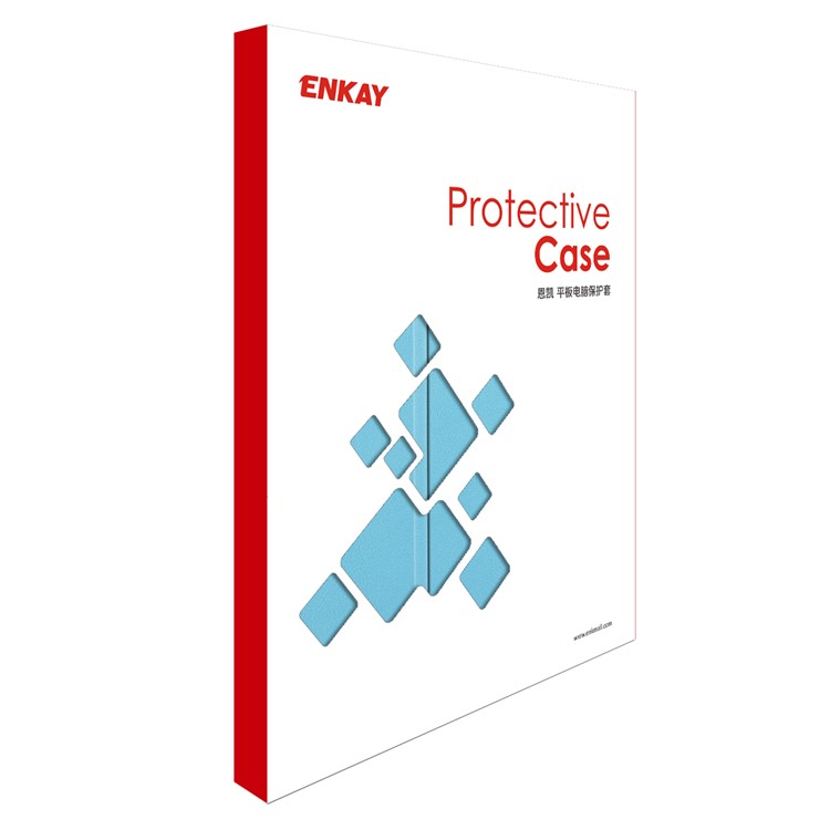 ENKAY Smart Leather Case with Tri-fold Stand for Huawei MediaPad M5 lite 10 - Baby Blue-8