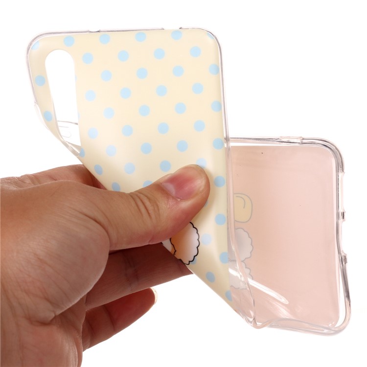 Pattern Printing Matte Surface IMD TPU Cover Shell Case for Huawei P20 Pro - Dog-5