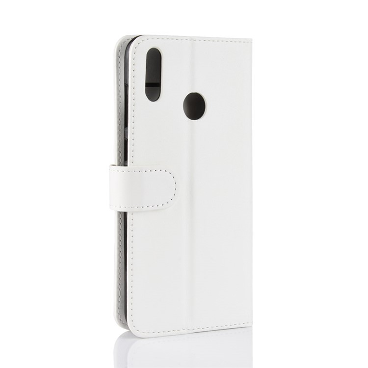 Crazy Horse Texture Wallet Stand Leather Mobile Cover for Huawei Honor 8C - White-5