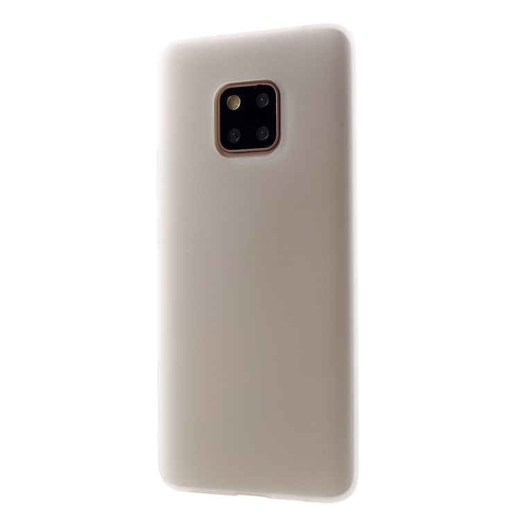 Double-sided Matte TPU Back Case for Huawei Mate 20 Pro - White-3