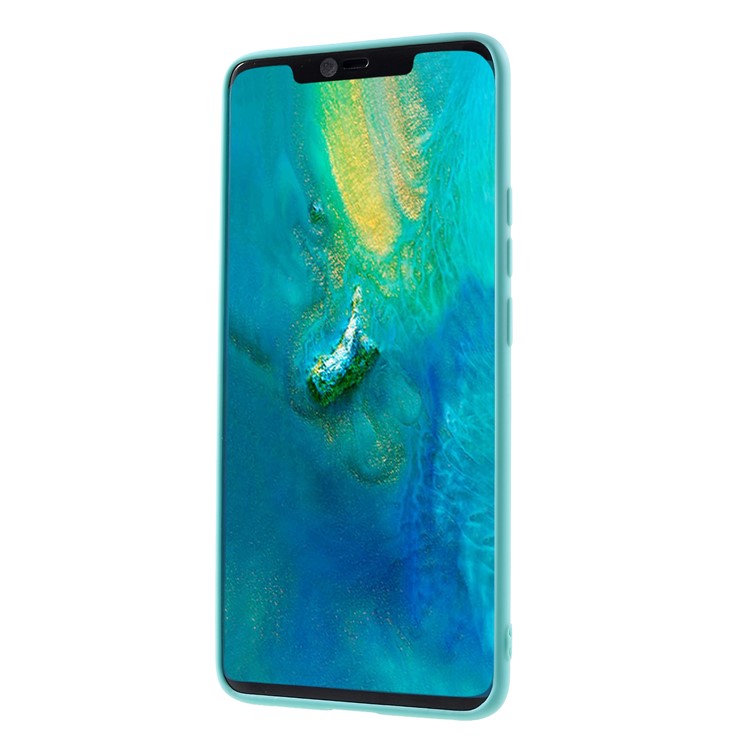 Double-sided Matte TPU Cover Case for Huawei Mate 20 Pro - Baby Blue-2