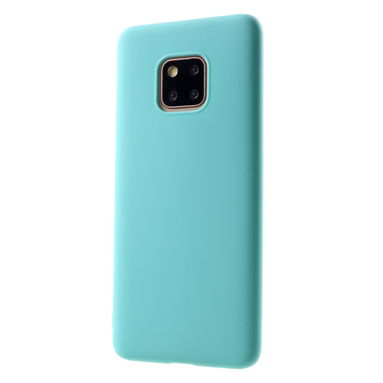 Double-sided Matte TPU Cover Case for Huawei Mate 20 Pro - Baby Blue-3