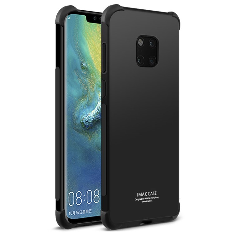 IMAK for Huawei Mate 20 Pro, Skin Feel Anti-drop TPU Case - Metal Black