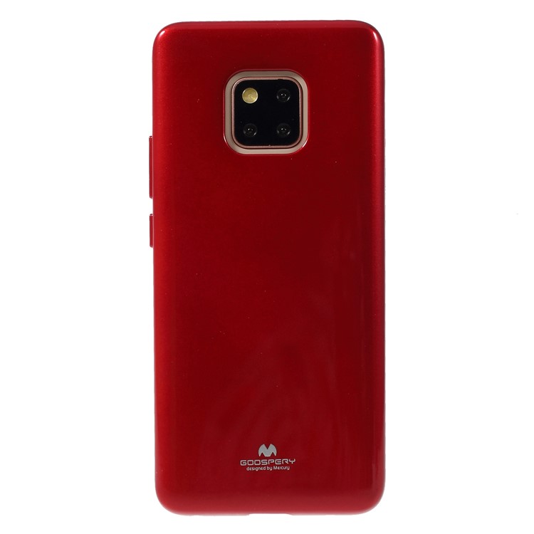 MERCURY GOOSPERY Glitter Powder TPU Mobile Case for Huawei Mate 20 Pro - Red-2