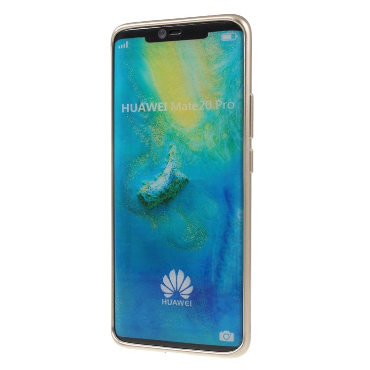MERCURY GOOSPERY Glitter Powder TPU Cell Phone Case for Huawei Mate 20 Pro - Gold-2