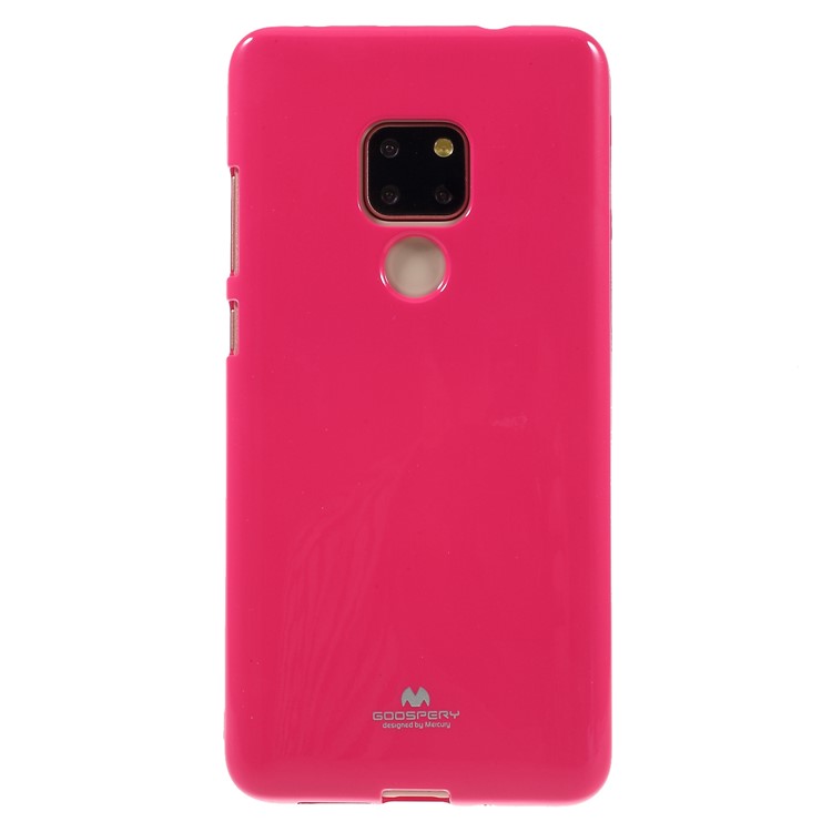 MERCURY GOOSPERY Glitter Powder Soft TPU Phone Case for Huawei Mate 20 - Rose-2