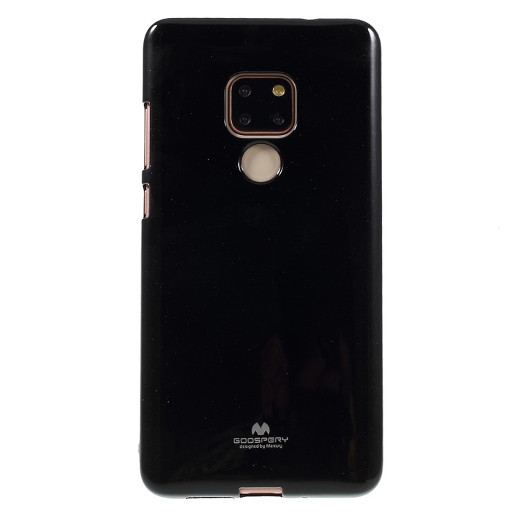 MERCURY GOOSPERY Glitter Powder Soft TPU Phone Cover for Huawei Mate 20 - Black-1
