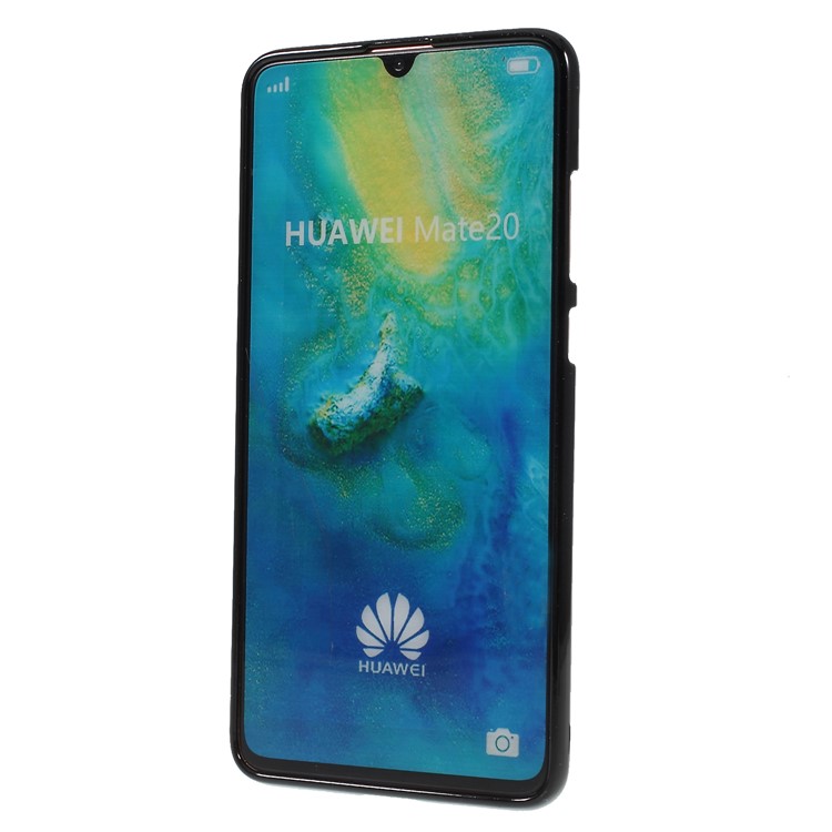 MERCURY GOOSPERY Glitter Powder Soft TPU Phone Cover for Huawei Mate 20 - Black-2