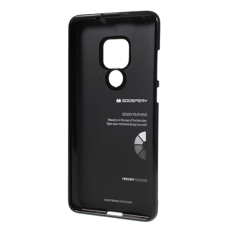 MERCURY GOOSPERY Glitter Powder Soft TPU Phone Cover for Huawei Mate 20 - Black-6