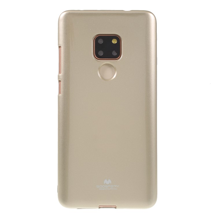 MERCURY GOOSPERY Glitter Powder TPU Cellphone Case for Huawei Mate 20 - Gold-1