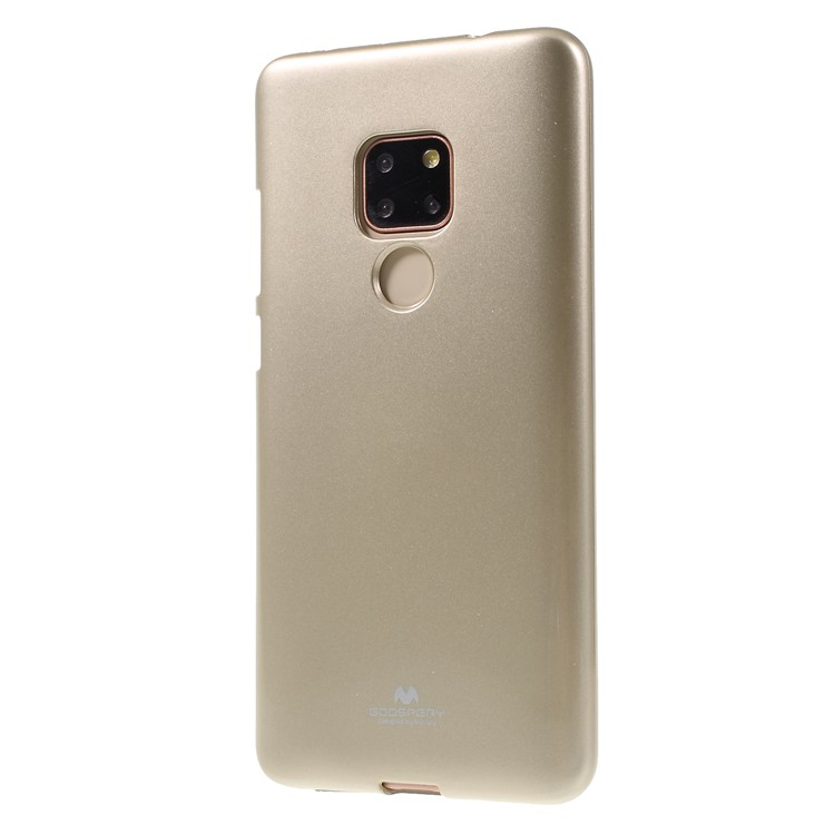 MERCURY GOOSPERY Glitter Powder TPU Cellphone Case for Huawei Mate 20 - Gold-3