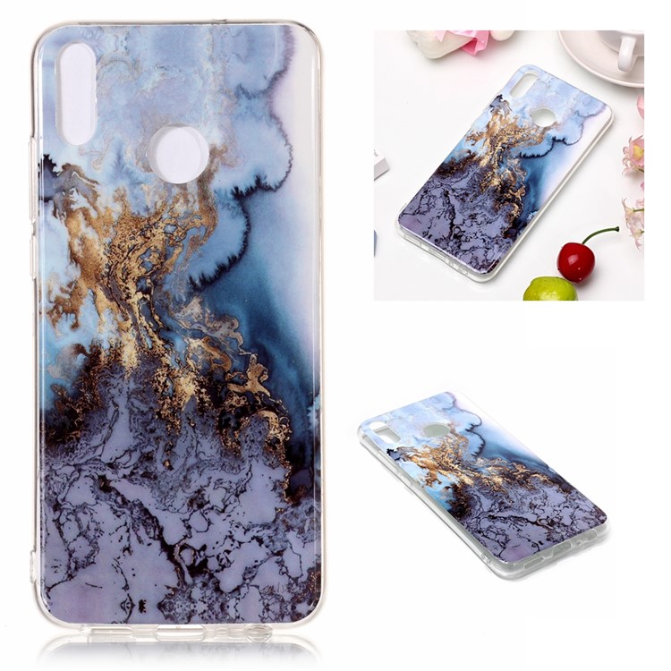 Marble Pattern IMD TPU Shell Case for Huawei Honor 8X / Honor View 10 Lite - Style C-1