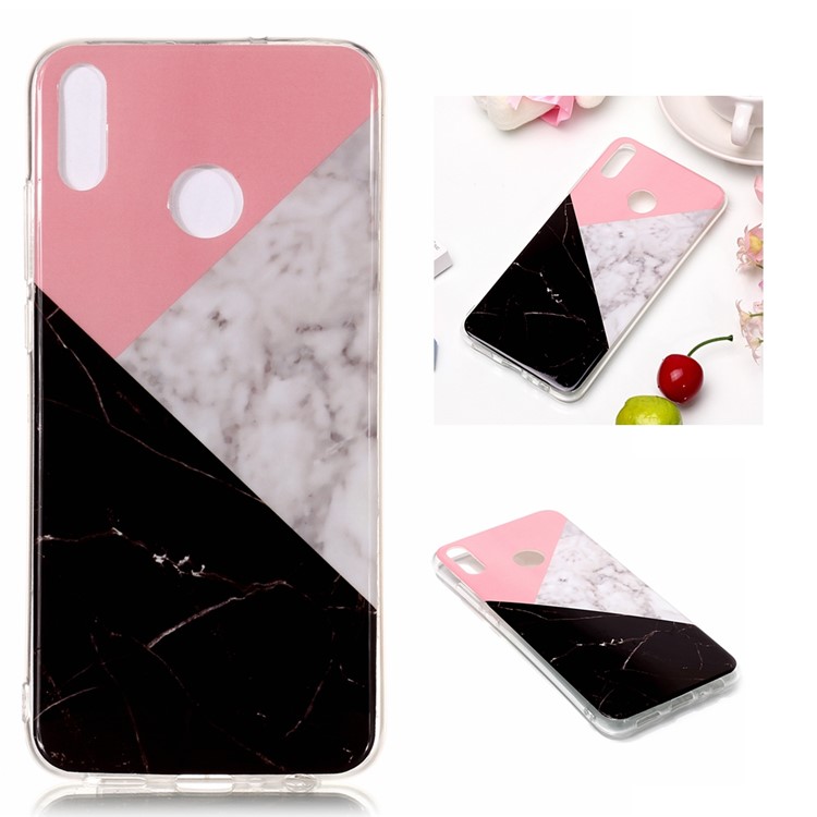 Marble Pattern IMD TPU Mobile Phone Case for Huawei Honor 8X / Honor View 10 Lite - Style G-1