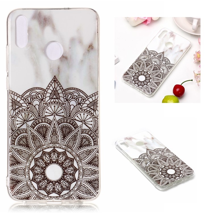 Marble Pattern IMD TPU Soft Case for Huawei Honor 8X / Honor View 10 Lite - Style H-1