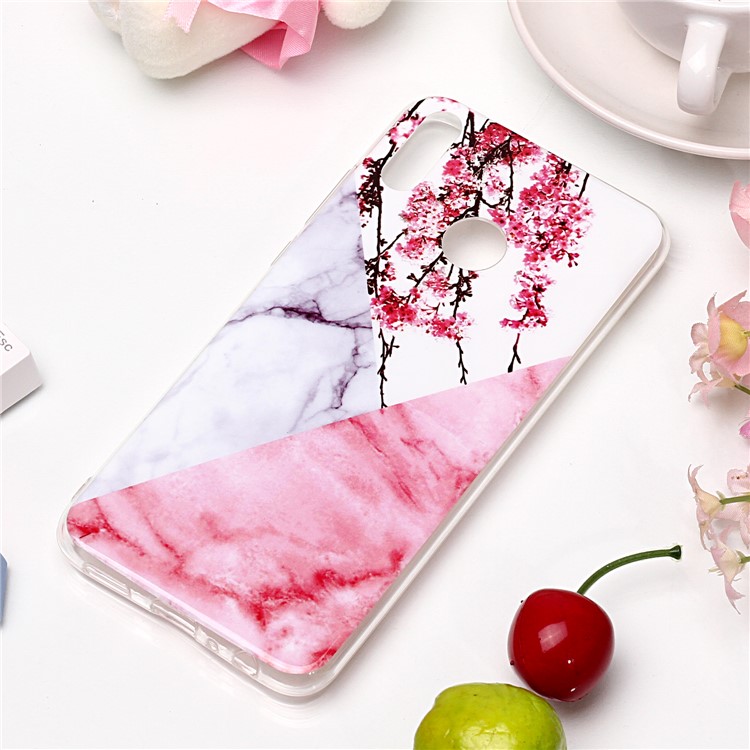 Marble Pattern IMD TPU Case Accessory for Huawei Honor 8X / Honor View 10 Lite - Style K-3