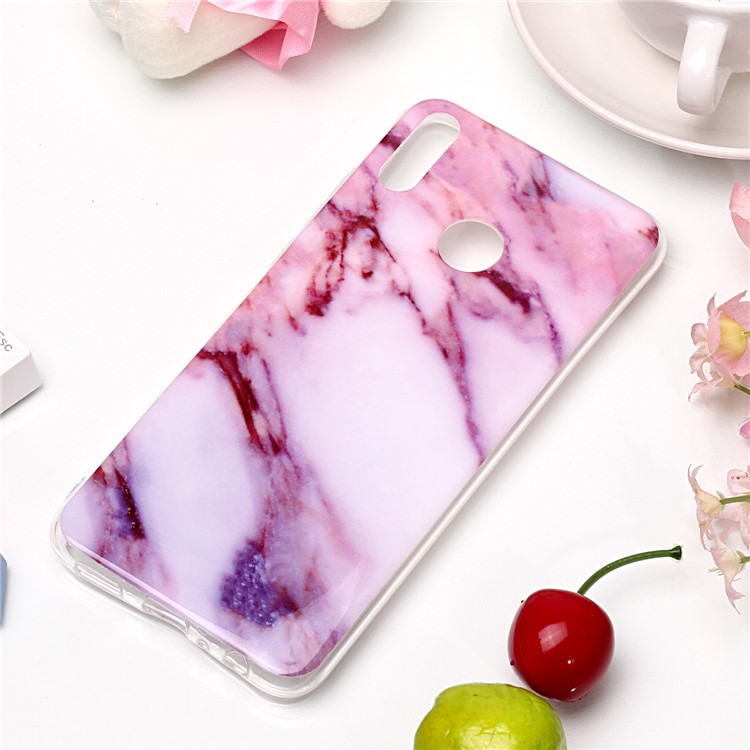Marble Pattern IMD TPU Phone Cover Case for Huawei Honor 8X / Honor View 10 Lite - Style L-3