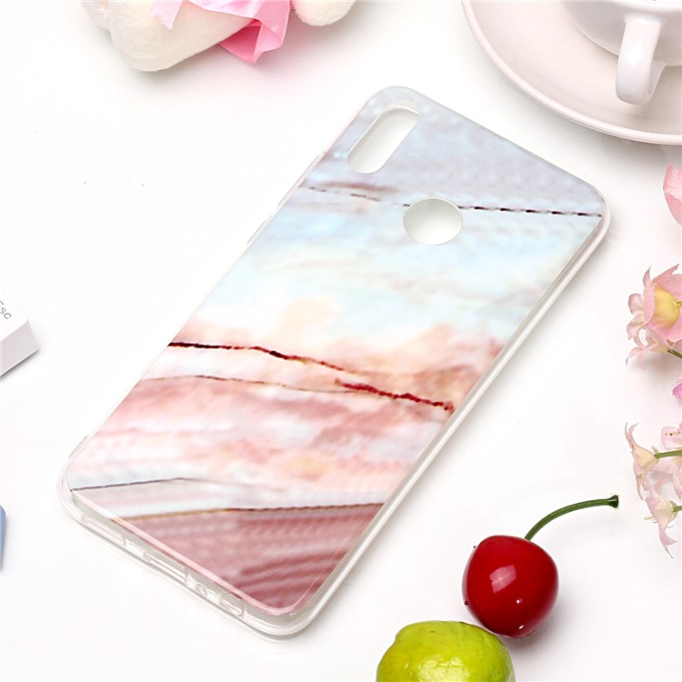 Marble Pattern IMD TPU Case for Huawei Honor 8X / Honor View 10 Lite - Style A-3