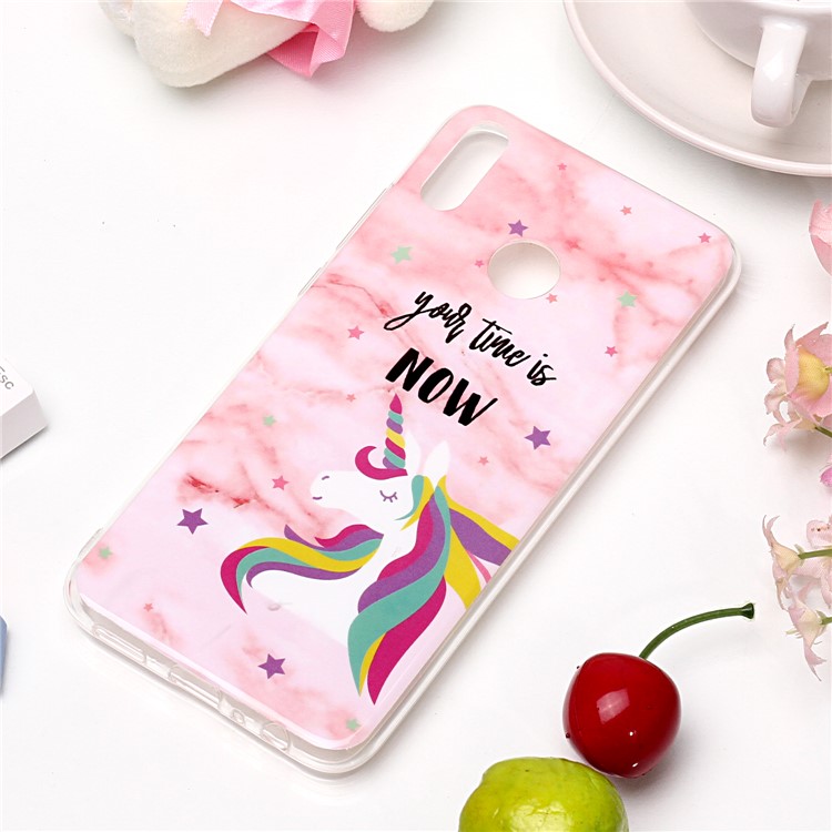 Marble Pattern IMD TPU Soft Case for Huawei Honor 8X / Honor View 10 Lite - Style C-3