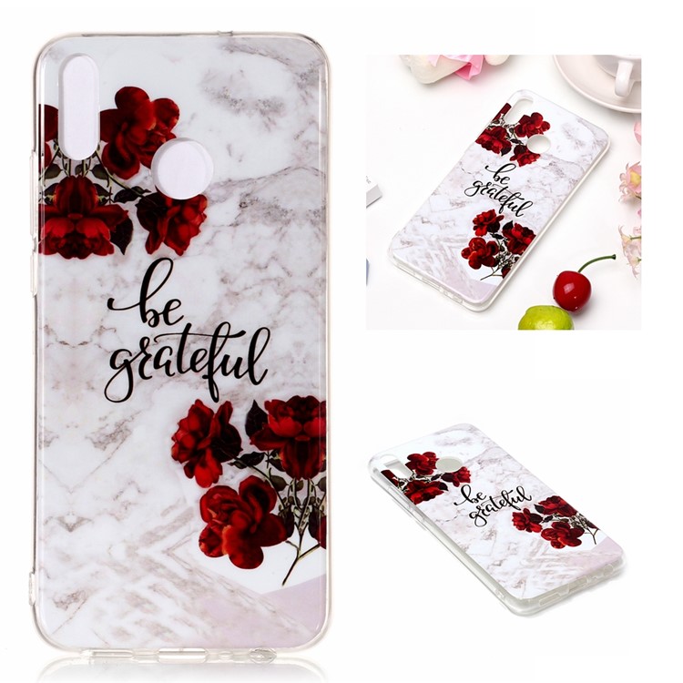 Marble Pattern IMD TPU Back Case for Huawei Honor 8X / Honor View 10 Lite - Style D-1