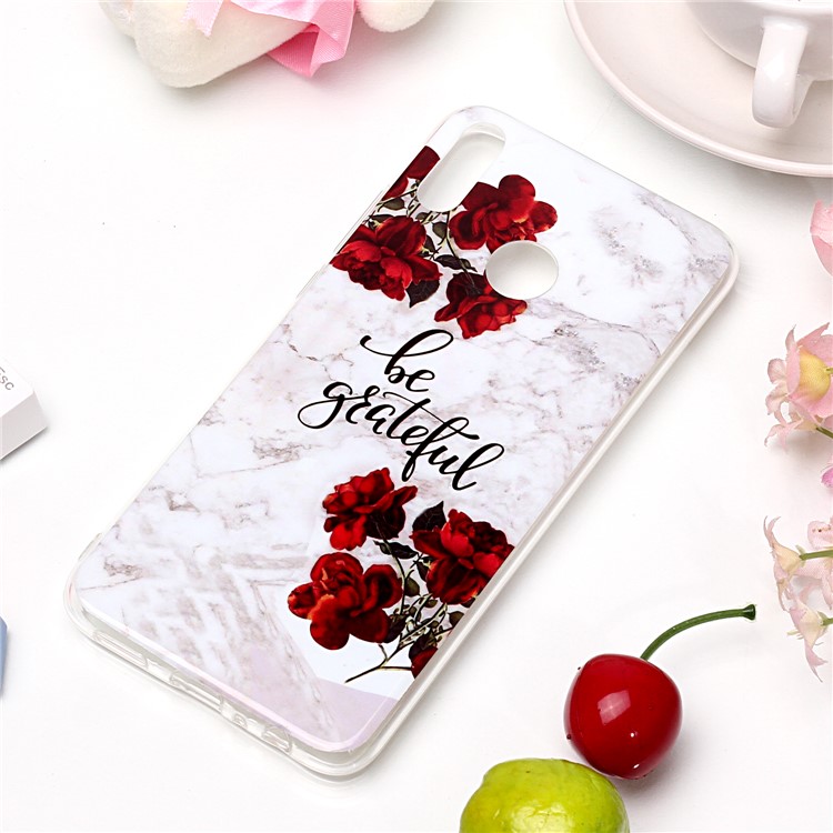 Marble Pattern IMD TPU Back Case for Huawei Honor 8X / Honor View 10 Lite - Style D-3